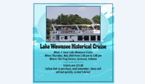 Lake Wawasee Historical Cruise
