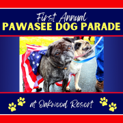 Pawasee Dog Parade at Oakwood Resort 2024
