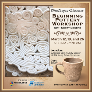 Pottery Workshop for Beginners with Scott Souers