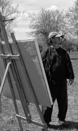 Fred Doloresco black and white photo