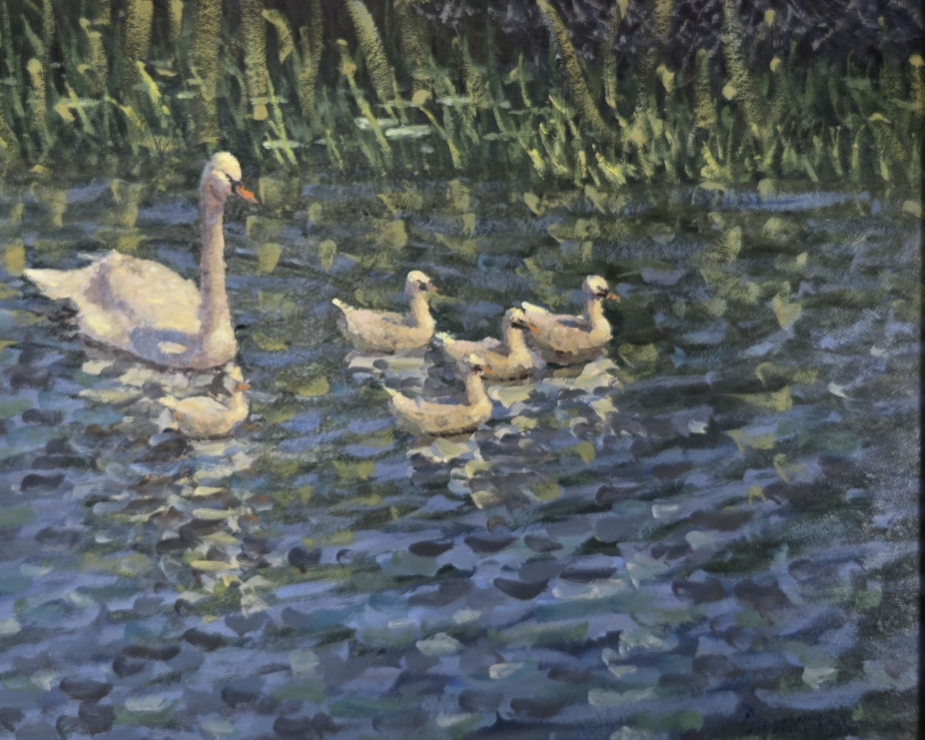 "Her Cignets" by Fred Doloresco